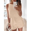 Dokotoo Rompers for Women Summer Dressy Short Jumpsuits 2026(Apricot)