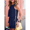 Dokotoo Rompers for Women Summer Dressy Short Jumpsuits 2026(Navy)
