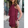 Dokotoo Rompers for Women Summer Dressy Short Jumpsuits 2026(Vine)