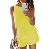 Dokotoo Rompers for Women Summer Dressy Short Jumpsuits 2026(Yellow)