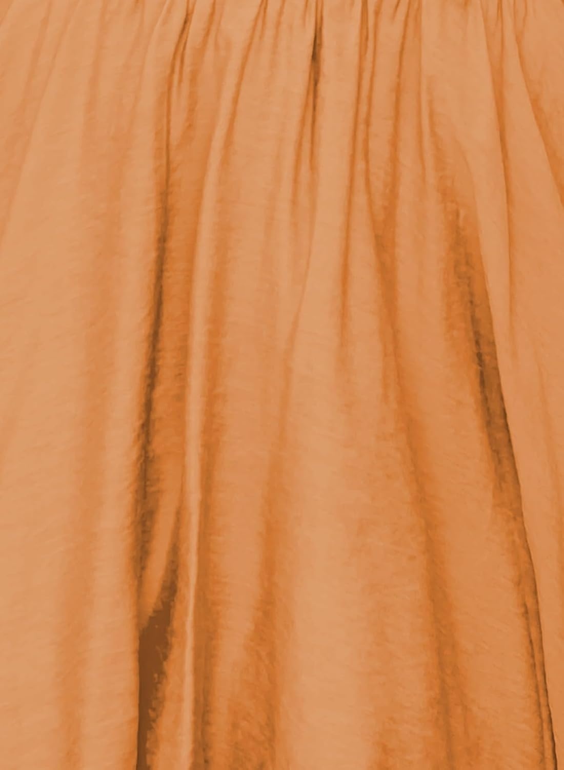 image:imageDokotoo Womens Off The Shoulder Elastic Waist Summer DressesD Orange