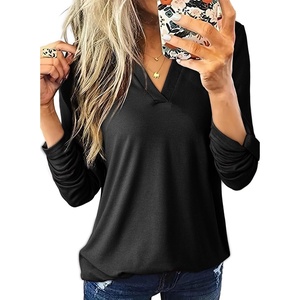 Dokotoo Womens Tops Plaid Cotton Cuffed 3/4 Sleeve Shirts Blouses(Zz Black)