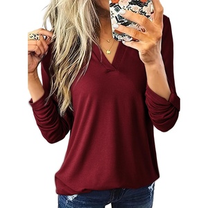 Dokotoo Womens Tops Plaid Cotton Cuffed 3/4 Sleeve Shirts Blouses(Zz Red)