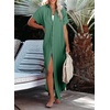 Dokotoo Womens Long Cardigans Swimsuit Cover Ups Summer Beach Dress(Canton)