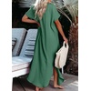 Dokotoo Womens Long Cardigans Swimsuit Cover Ups Summer Beach Dress(Canton)