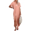 Dokotoo Womens Long Cardigans Swimsuit Cover Ups Summer Beach Dress(Gossamer Pink)